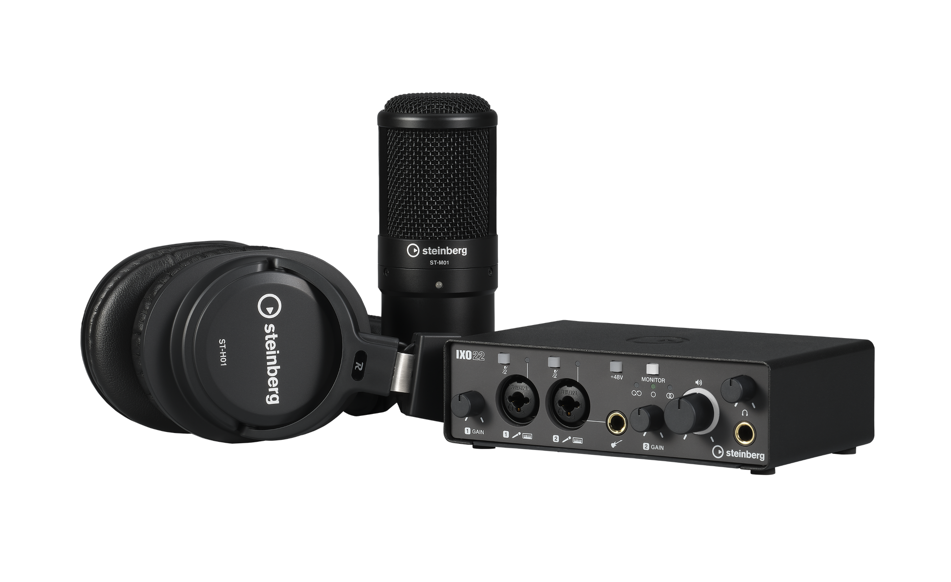 Steinberg IXO22RECPACK Audio Interface Recording Pack