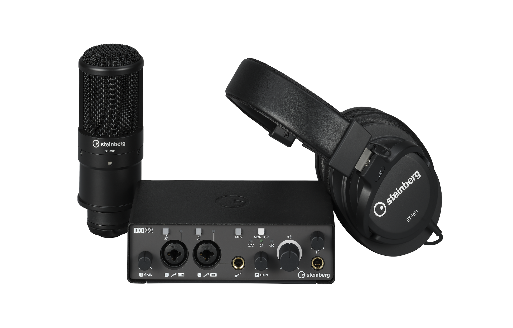 Steinberg IXO22RECPACK Audio Interface Recording Pack