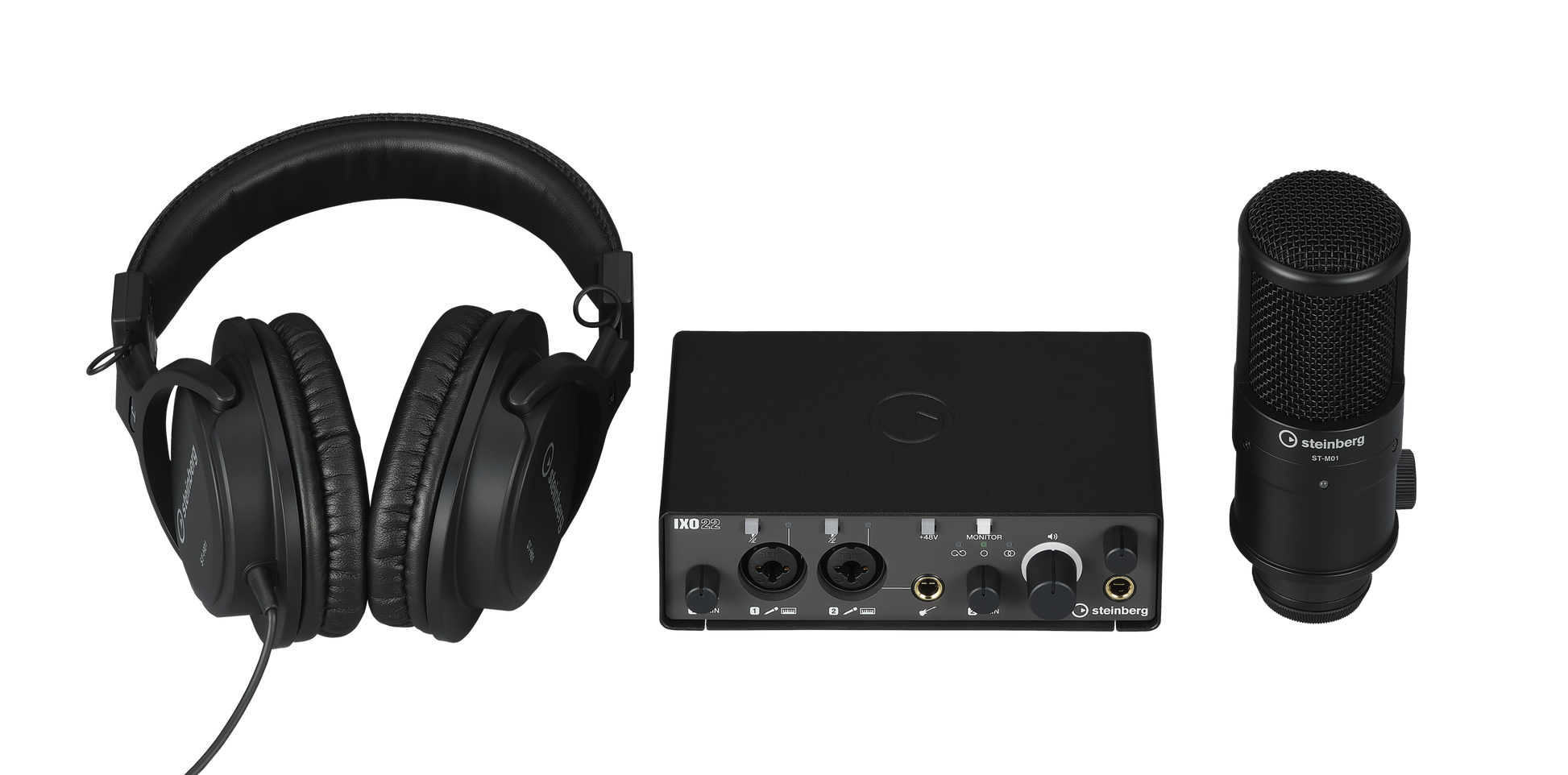 Steinberg IXO22RECPACK Audio Interface Recording Pack