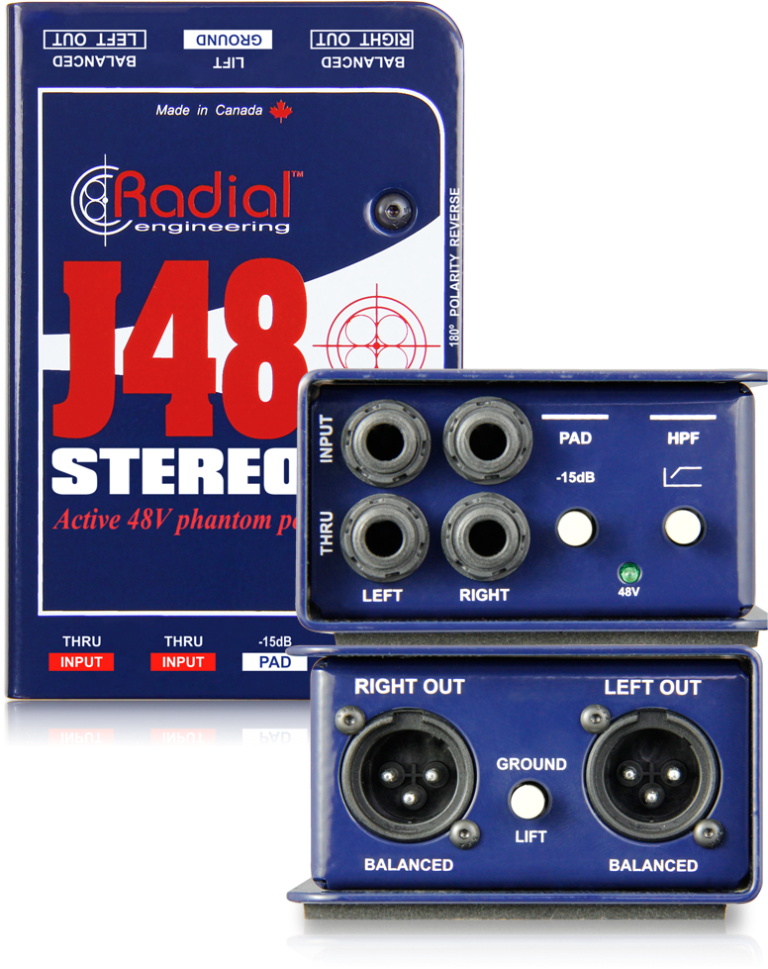 Radial J48 Premium Active DI - Stereo