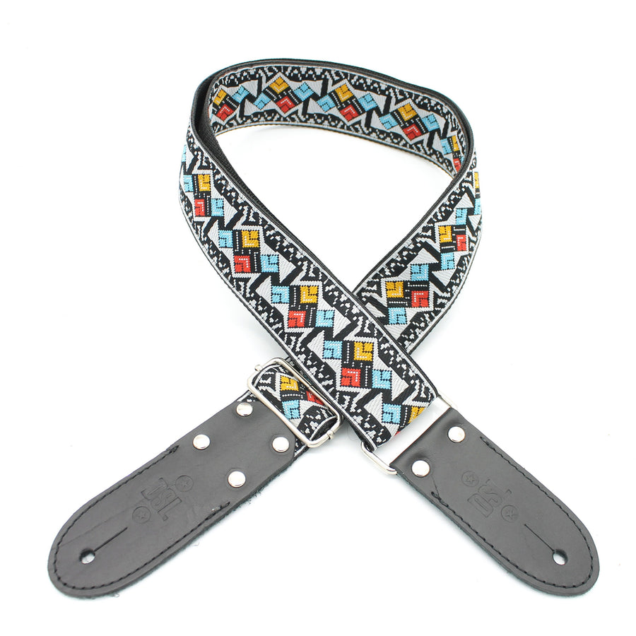 DSL 2" Jacquard Guitar Strap - Crossroads
