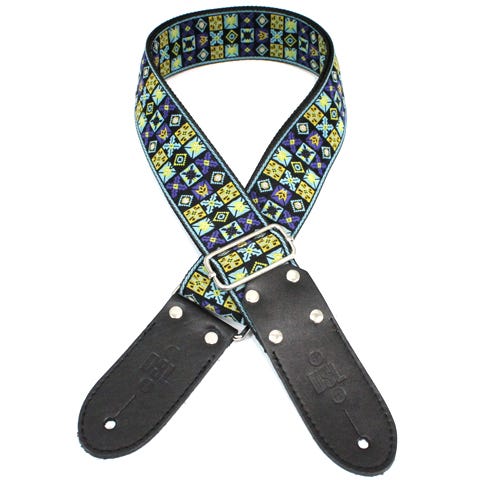 DSL 2" Jacquard Guitar Strap - Ice
