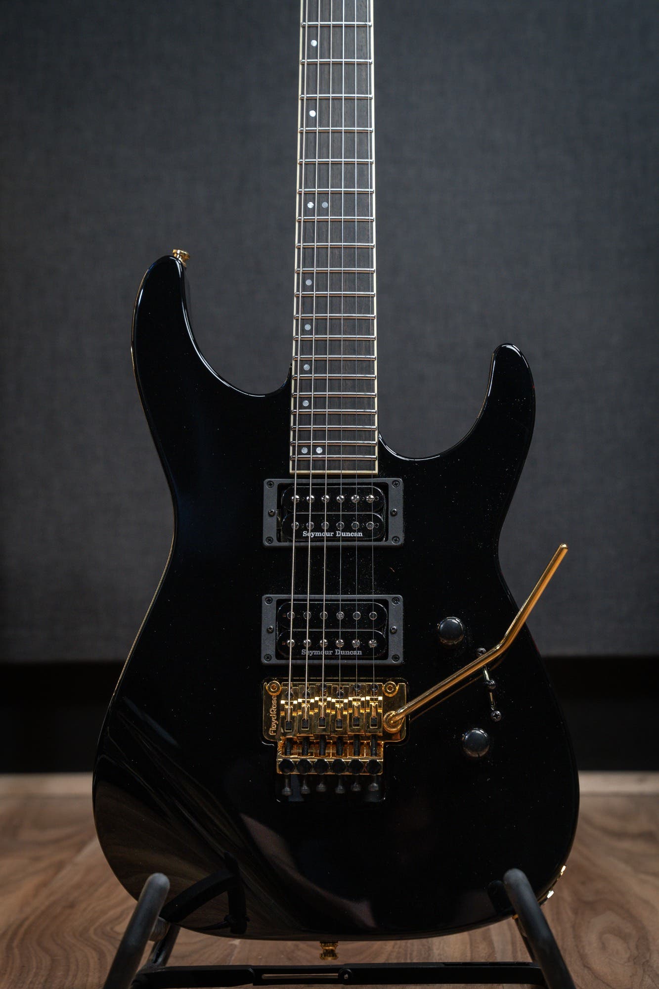 Jackson Custom Shop DK 2H FR Electric Guitar - Black