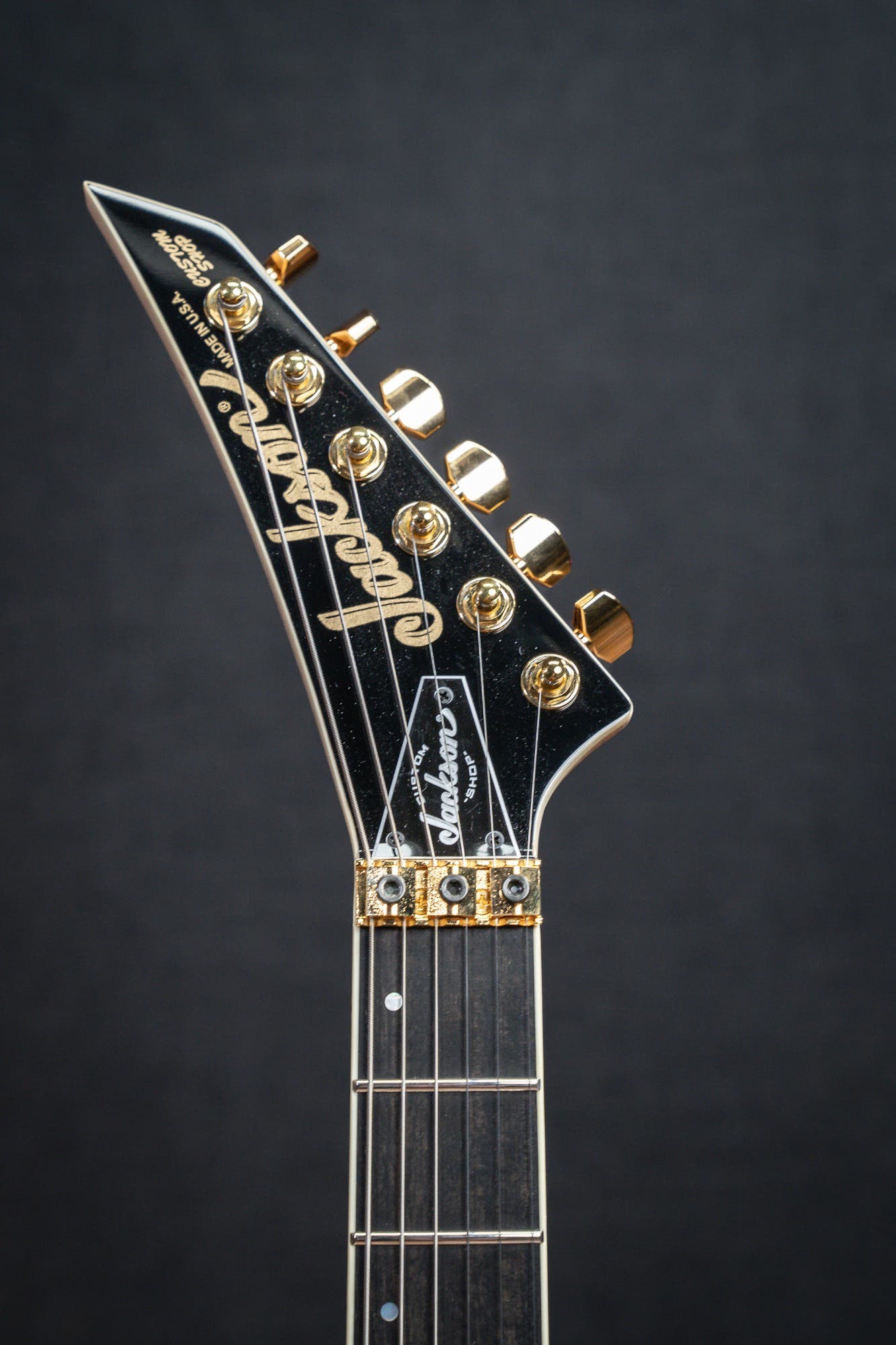 Jackson Custom Shop DK 2H FR Electric Guitar - Black