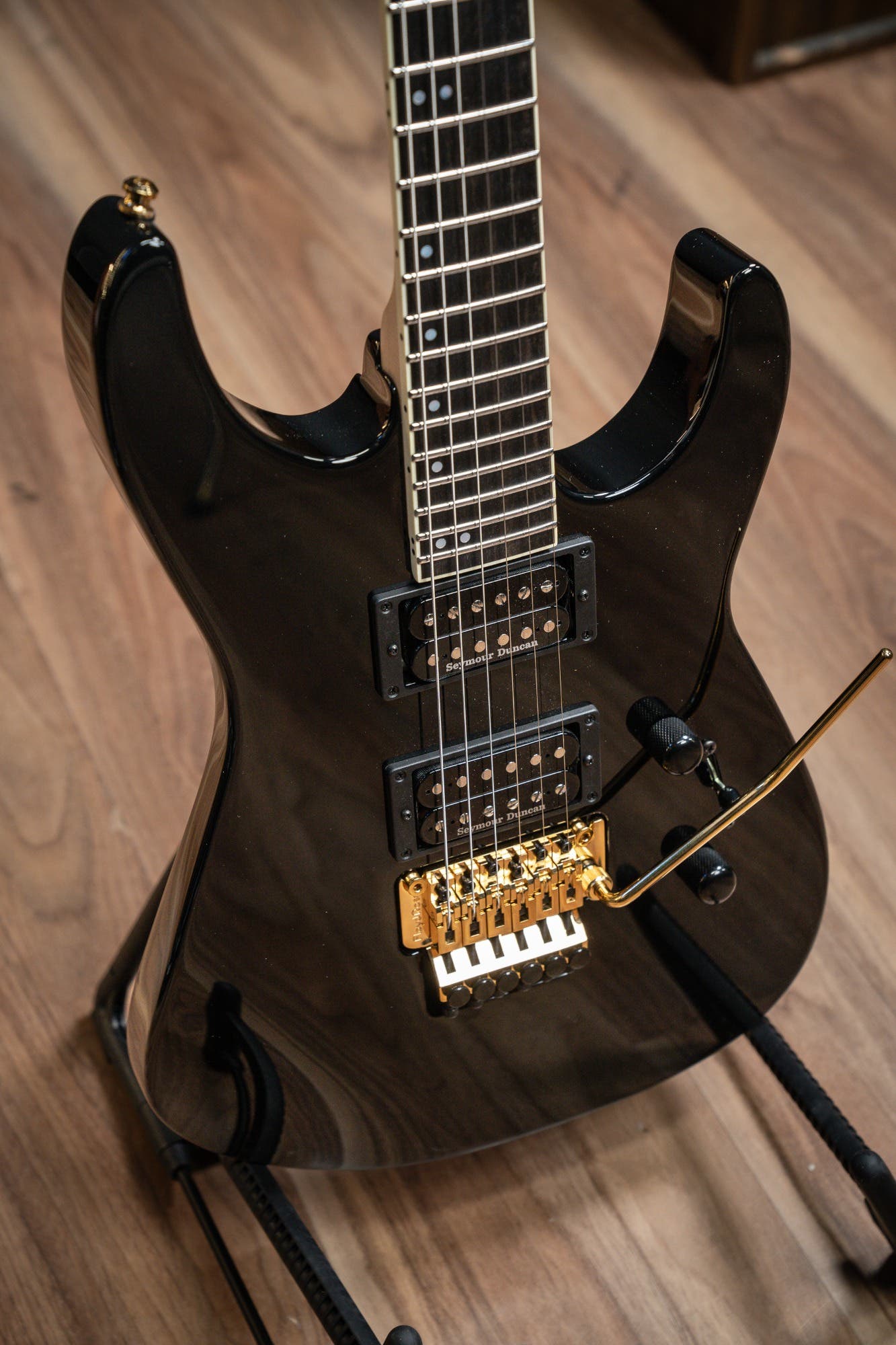 Jackson Custom Shop DK 2H FR Electric Guitar - Black