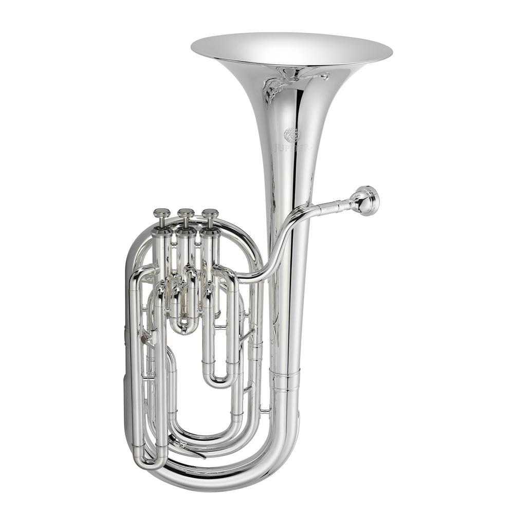 Jupiter 700 Series JBR730S Baritone Horn - Silver Plated Finish