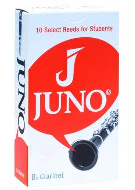 Vandoren JUNO Bb Clarinet Reed - Strength 3 - Pack of 10