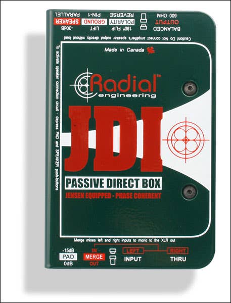 Radial JDI Passive Direct Box (J-DI)