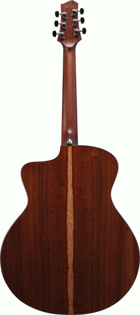 Ibanez JGM10 BSN JON GOMM Acoustic Guitar W/Case - Black Satin Top