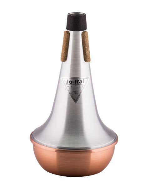 Jo-Ral Tenor Trombone Straight Mute Copper Bottom (JRTRB1C)