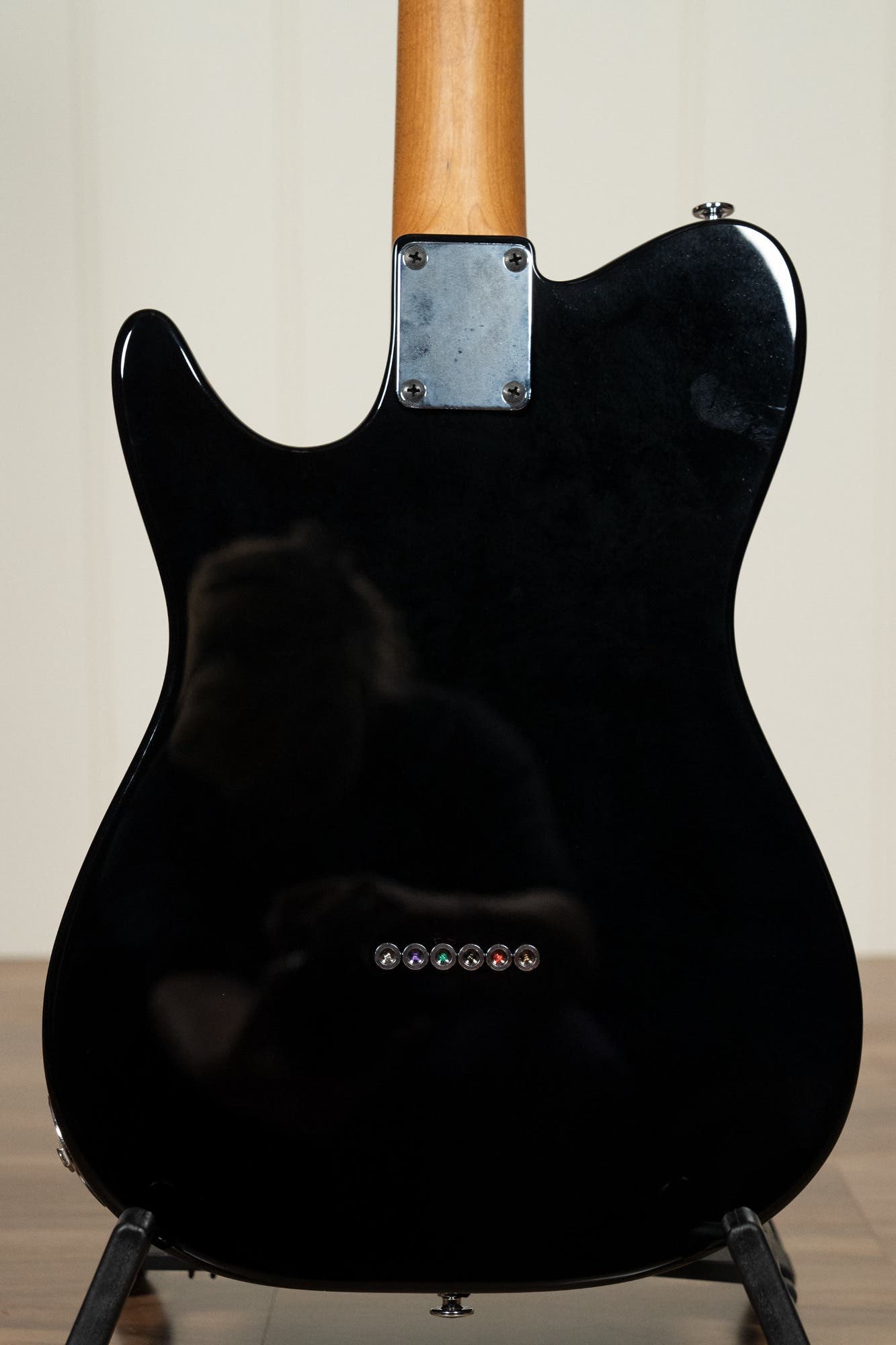 Ibanez Josh Smith FLATV1 Signature Guitar w/Case - Black