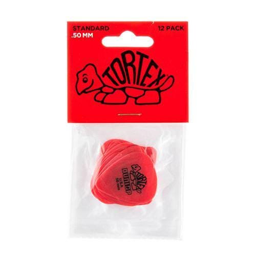 Dunlop "Tortex" Guitar Pick Players 12 Pack - 0.50