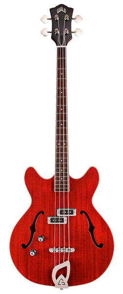 Guild Starfire I Bass LH - Cherry Red (Left Handed) | Better Music