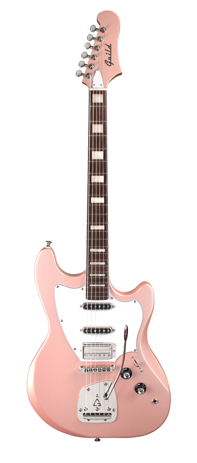 Guild Surfliner Deluxe - Rose Quartz Metallic