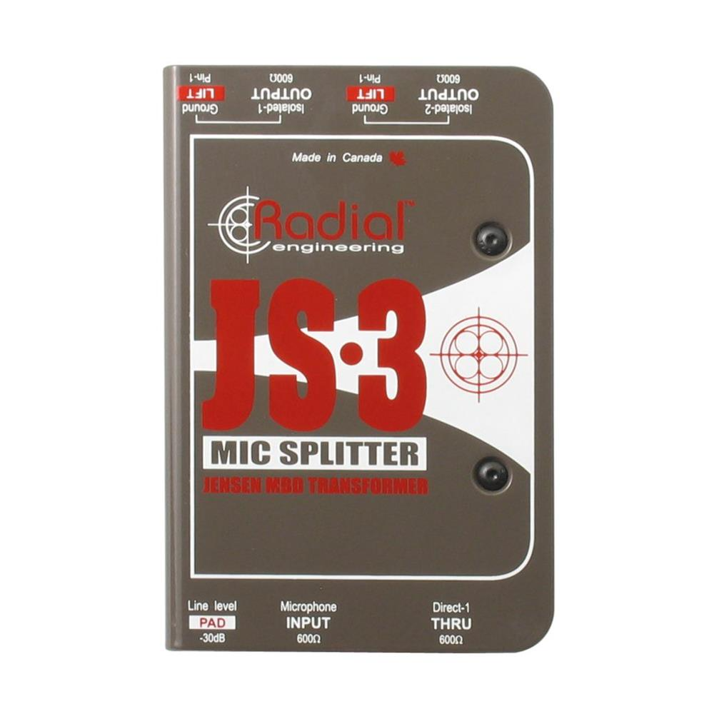 Radial JS3 Passive Mic Splitter