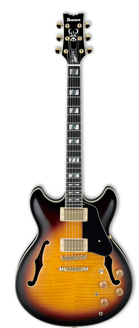 Ibanez JSM10 VYS John Scofield Signature - Vintage Yellow Sunburst