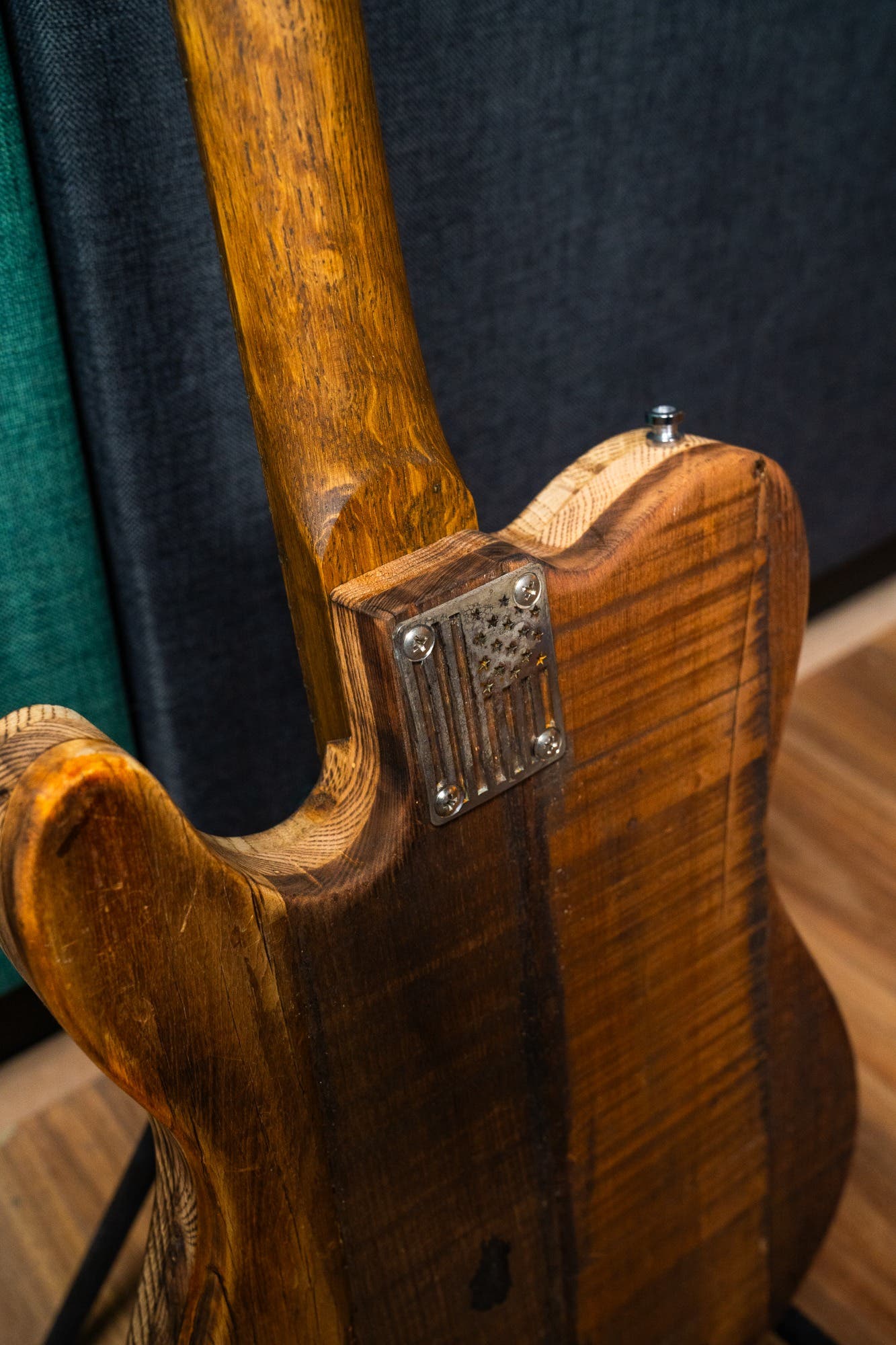 Justin Johnson Signature Guitar w/Bigsby + Gator Case - Whiskey Barrel Jack Daniels - Pre-Owned