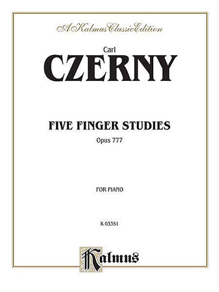 Five Finger Studies Op 777 Ps