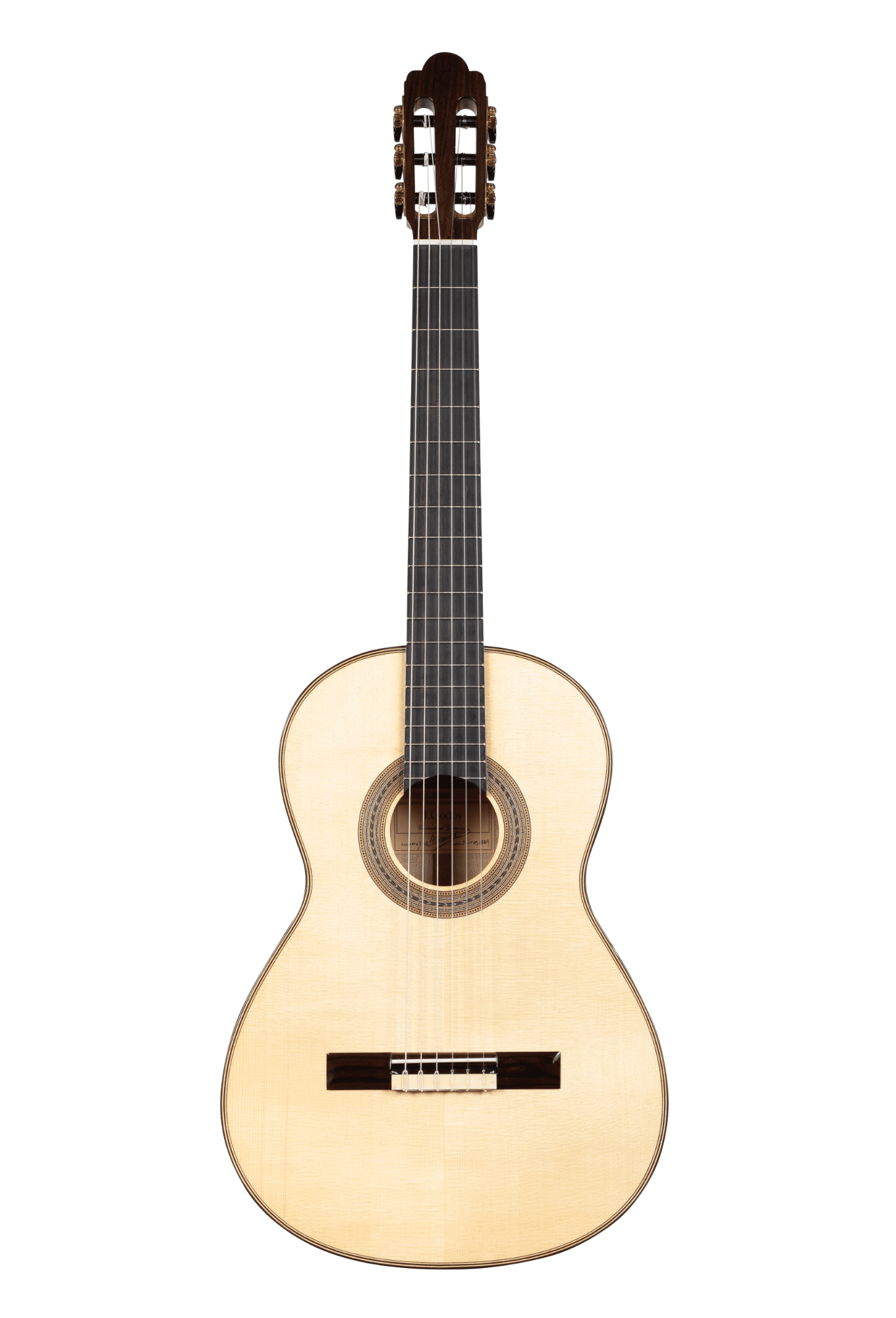 Katoh KTORR Torres Style Classical Guitar w/Case - Solid Spruce / Flame Maple