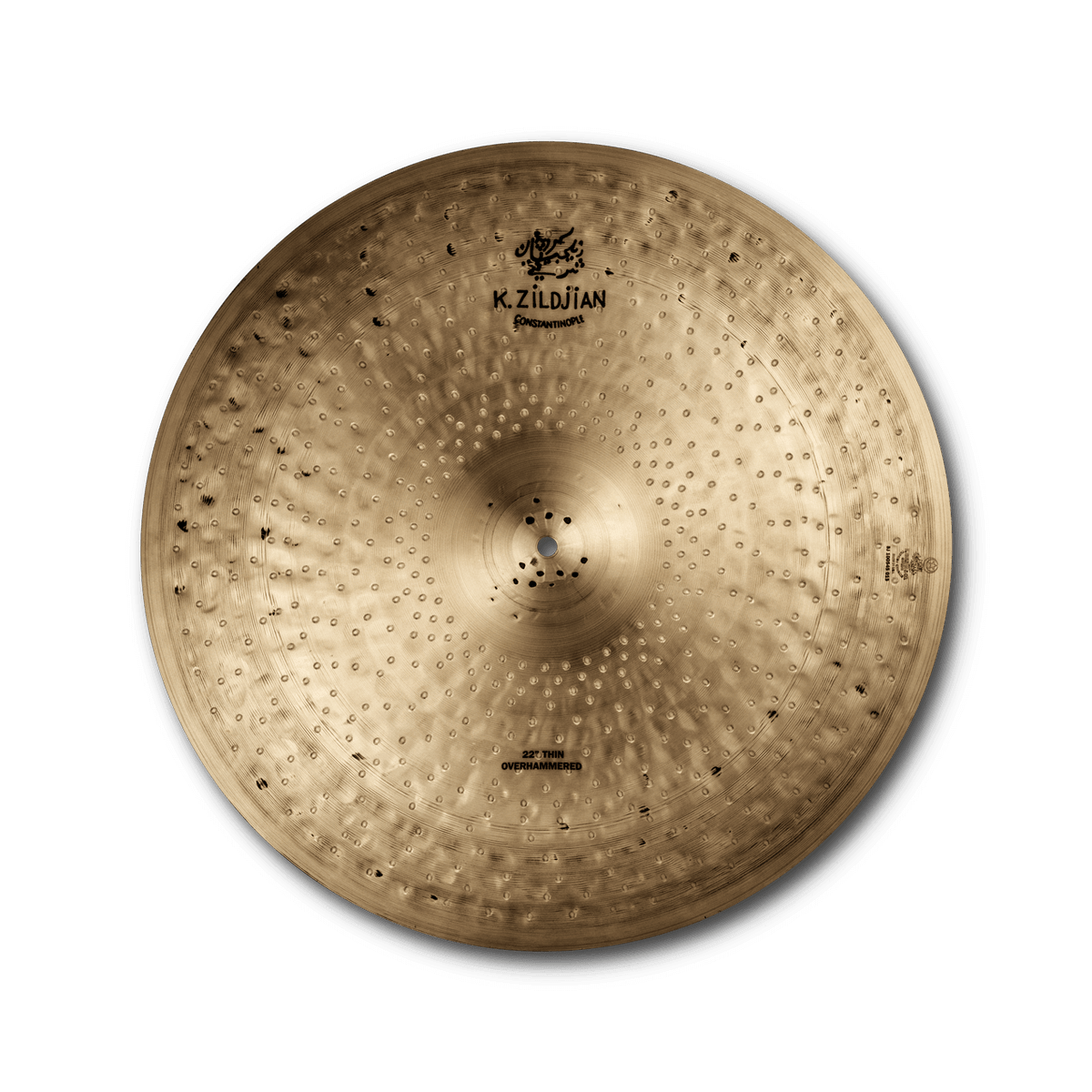 Zildjian K Constantinople 22" Thin Ride Over Hammered