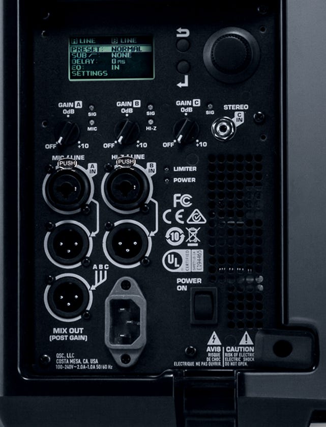 QSC K12.2 Powered 12" Loudspeaker