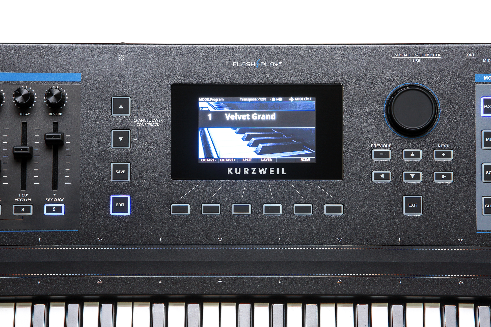 Kurzweil K2700 Workstation Keyboard