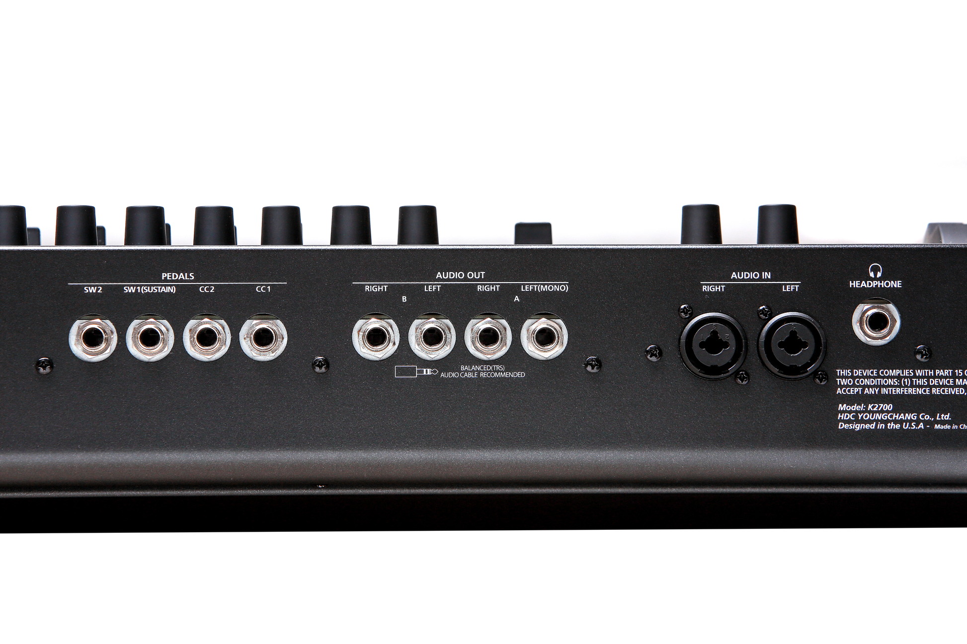 Kurzweil K2700 Workstation Keyboard