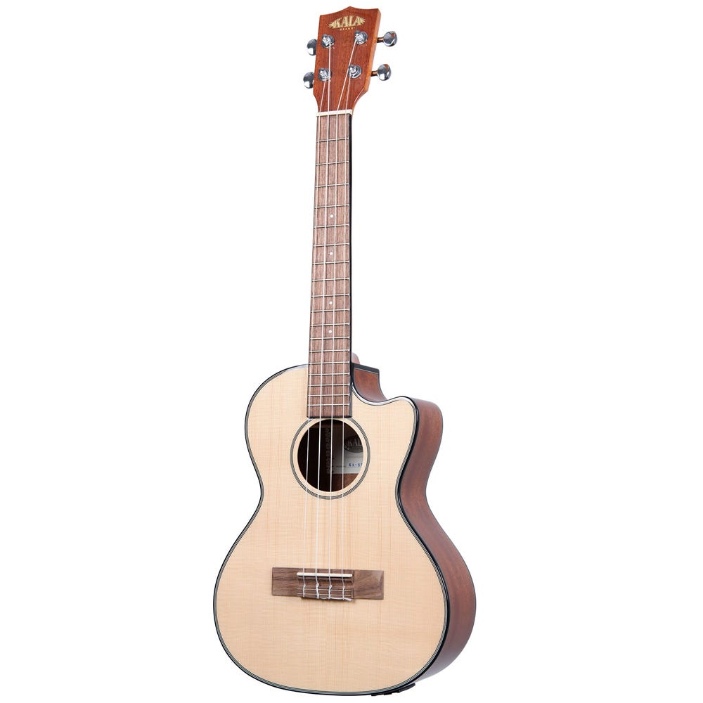 Kala KA-STGE-C Tenor Ukulele w/Pickup - Spruce/Mahogany