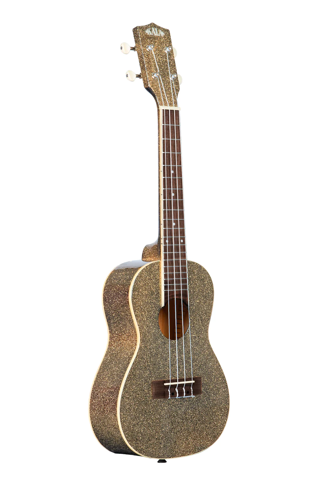 Kala Sparkle Series Concert Ukulele - Gold