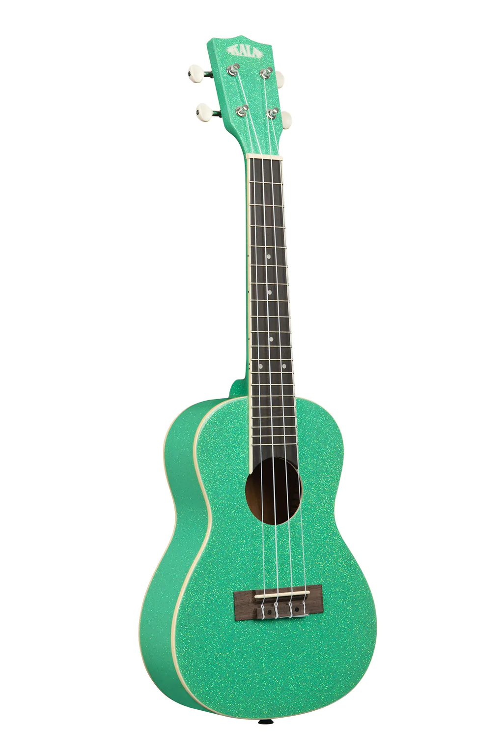 Kala Sparkle Concert Ukulele - Green