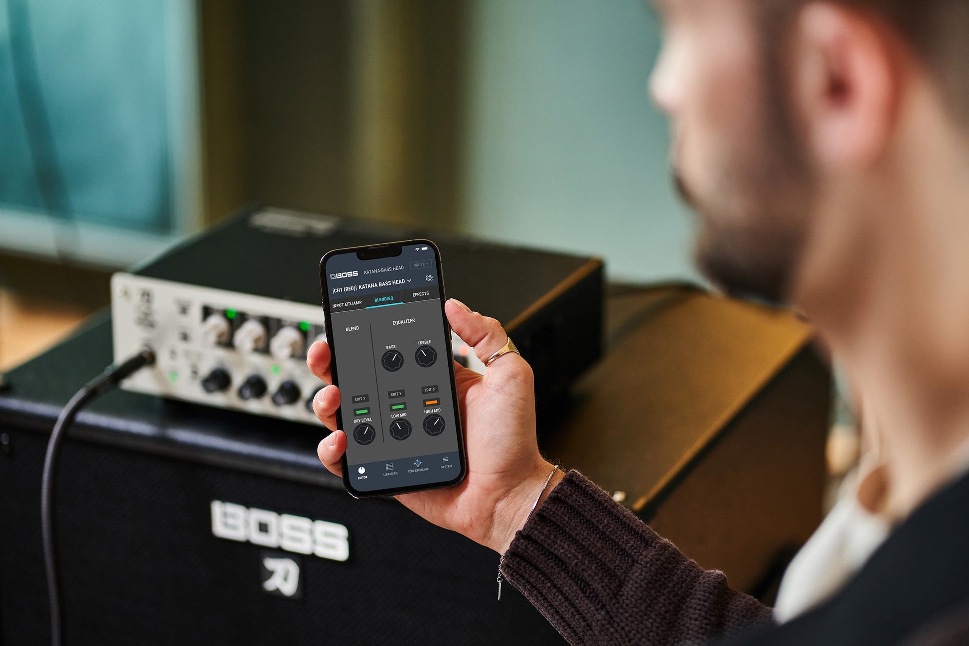 Boss Katana 500 Bass Amp Head (KTN500BHD)