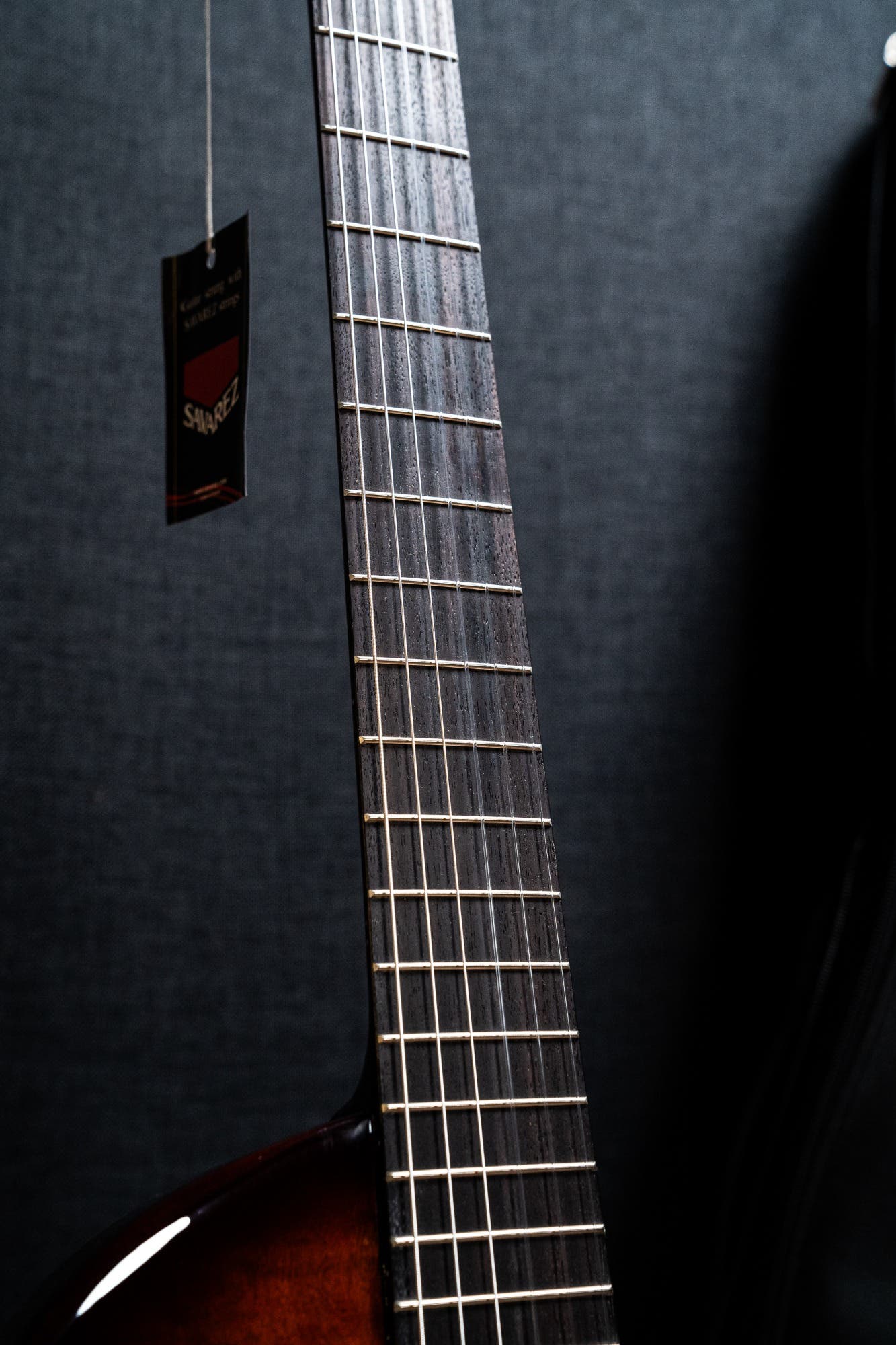 Katoh Hispania Chambered Solidbody Nylon String Guitar w/Bag - Cognac