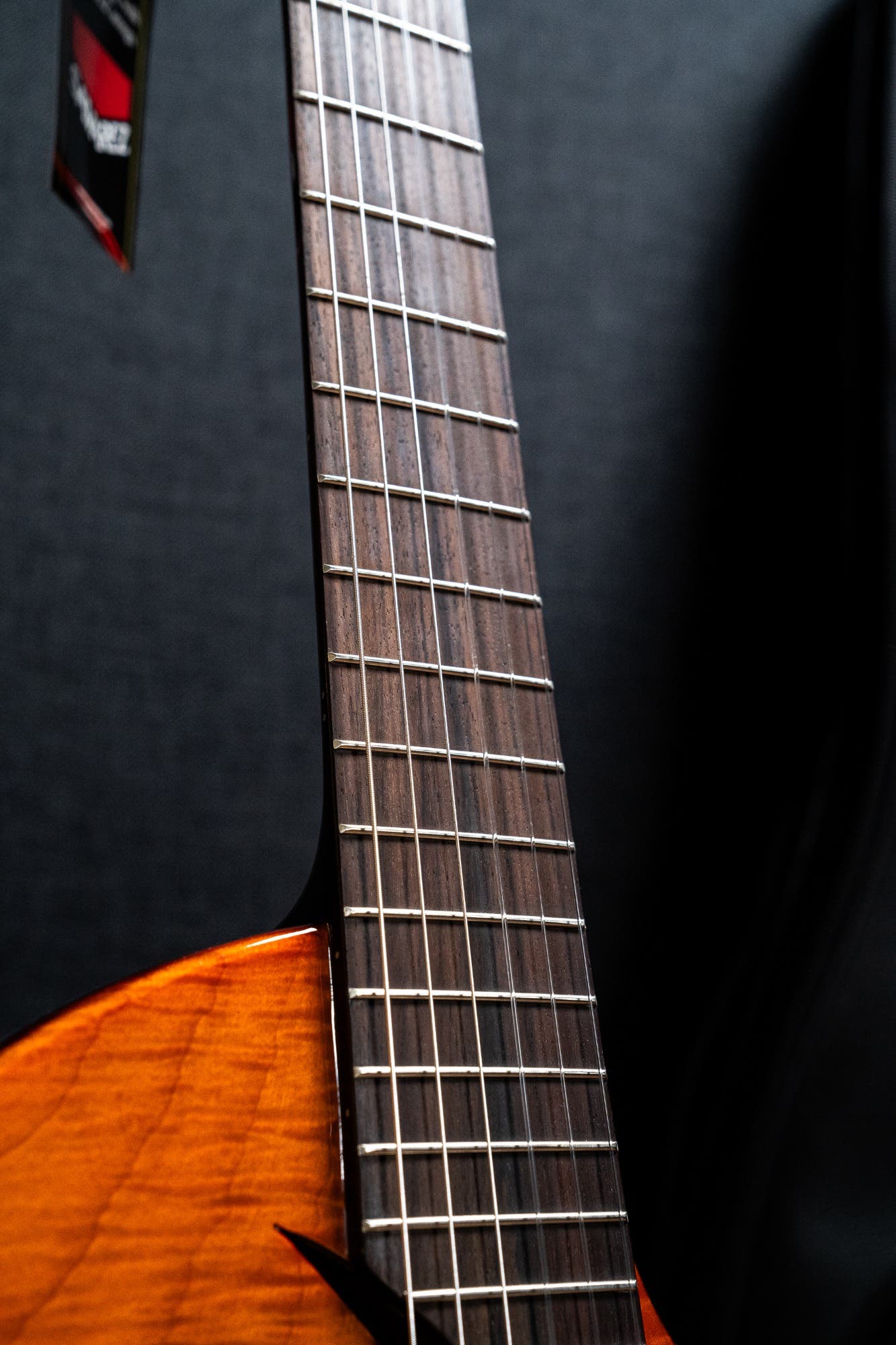 Katoh Hispania Chambered Solidbody Nylon String Guitar w/Bag - Sunburst