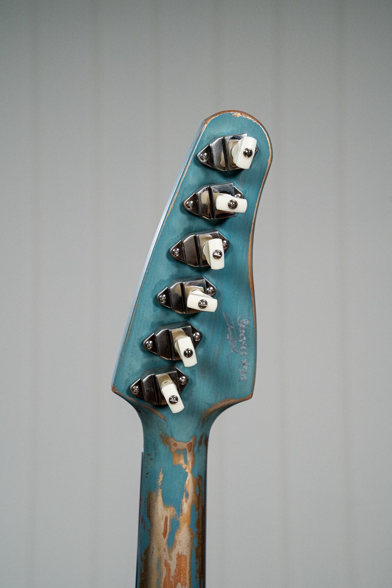 Kauer Guitars Banshee - Custom - Easter Island Relic (BMAUS721B)