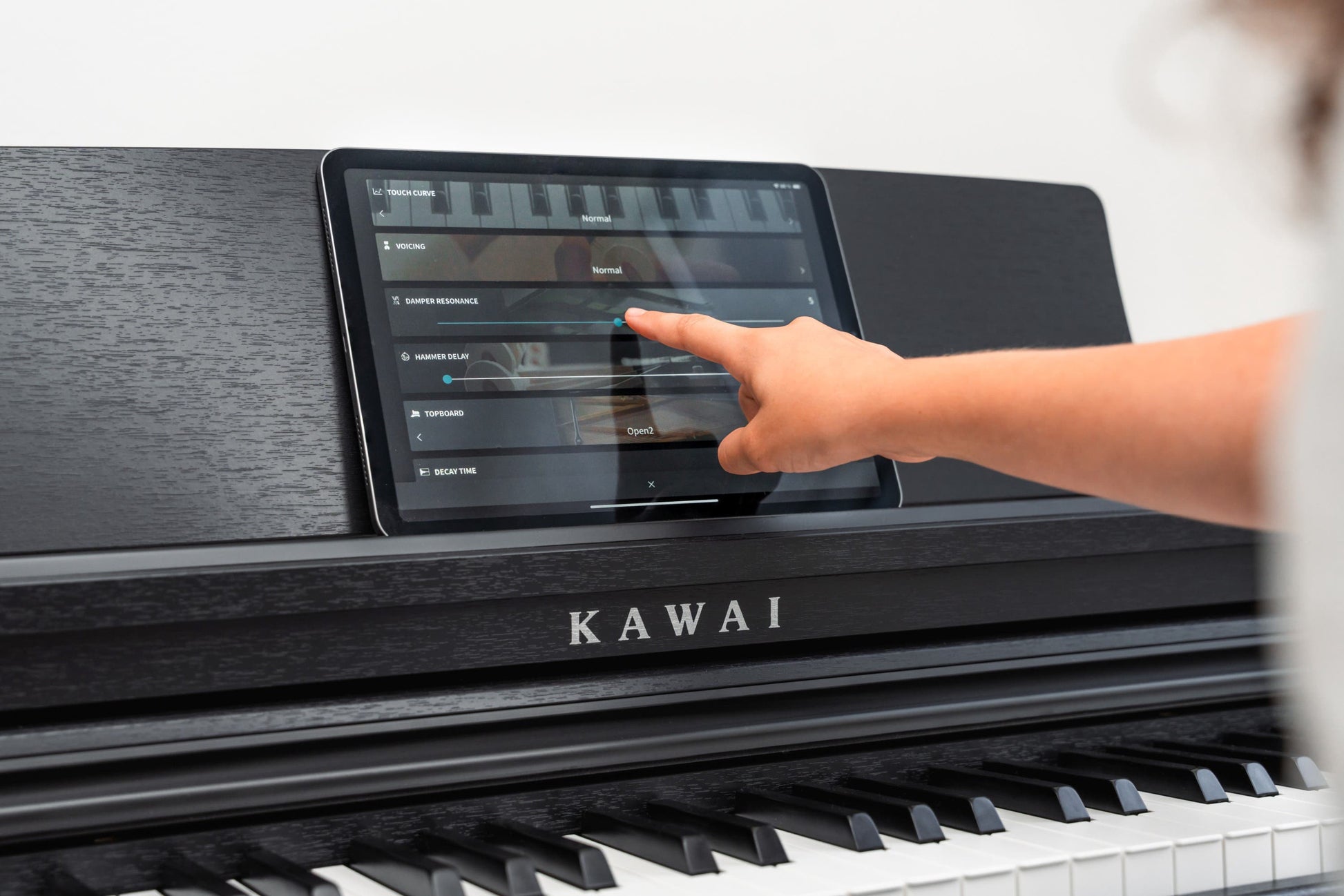 Kawai CX202ES Digital Piano w/Matching Bench - Ebony Satin