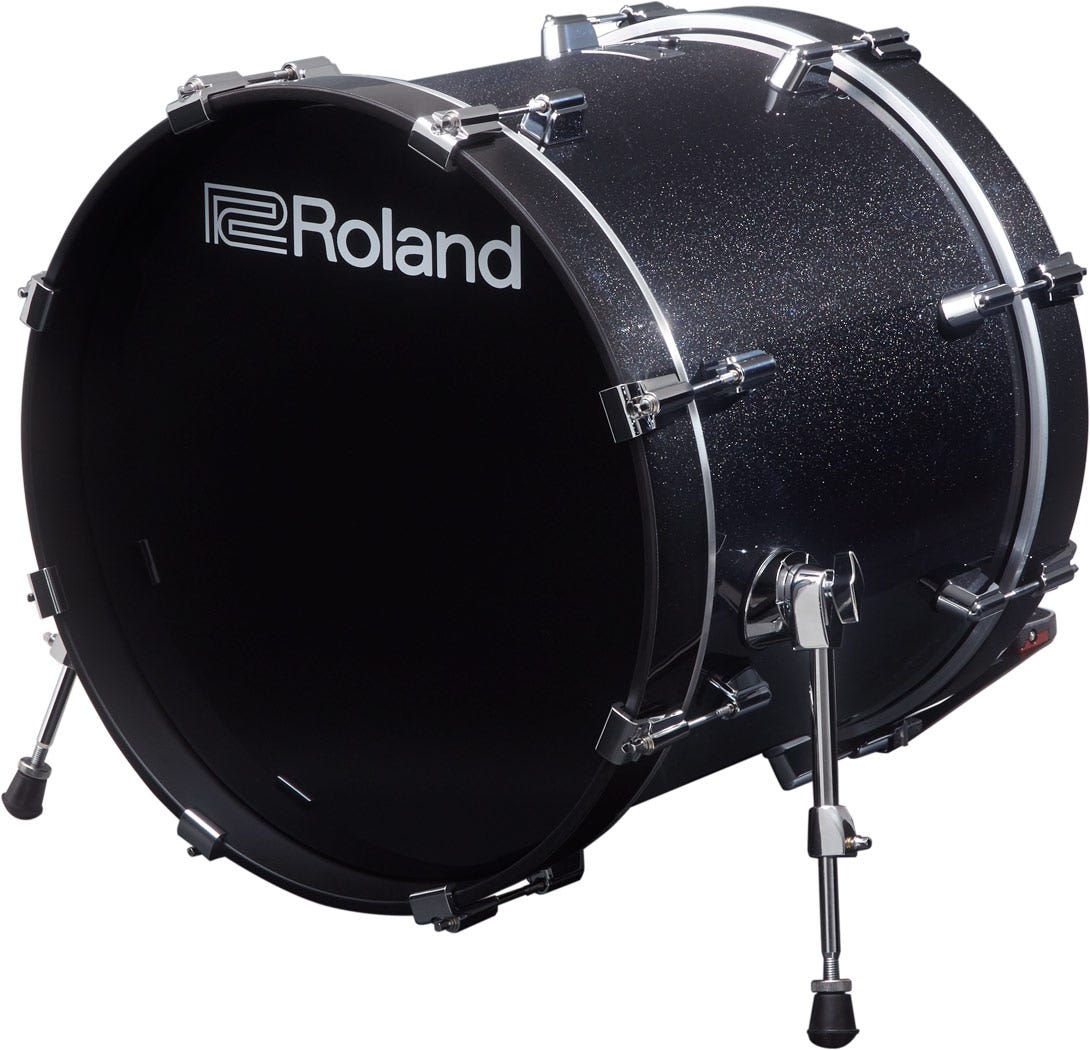 Roland KD200MS 20" Kick Drum - Metallic Sparkle