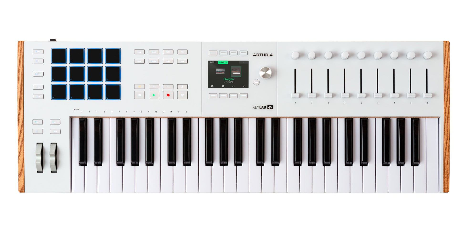 Arturia Keylab 49 MK3 Midi Controller 49 Keys - White