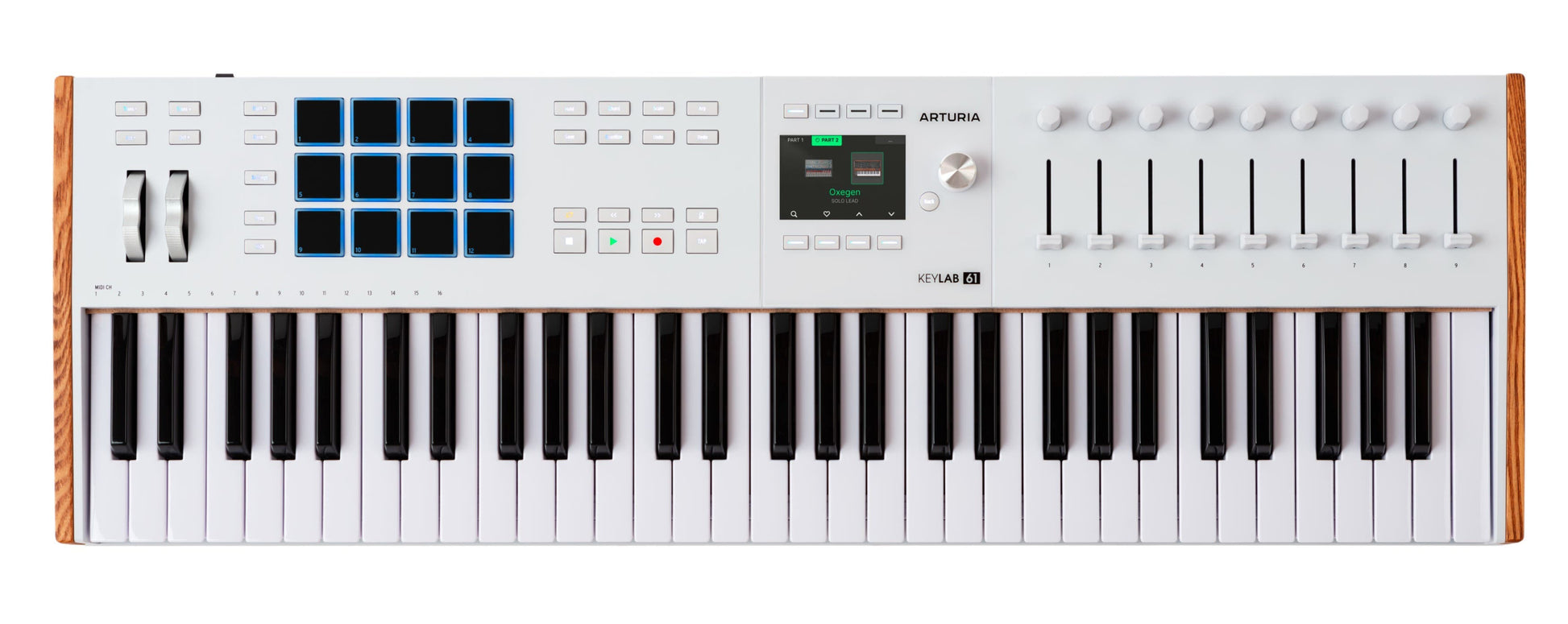 Arturia Keylab 61 MK3 Midi Controller 61 Keys - White