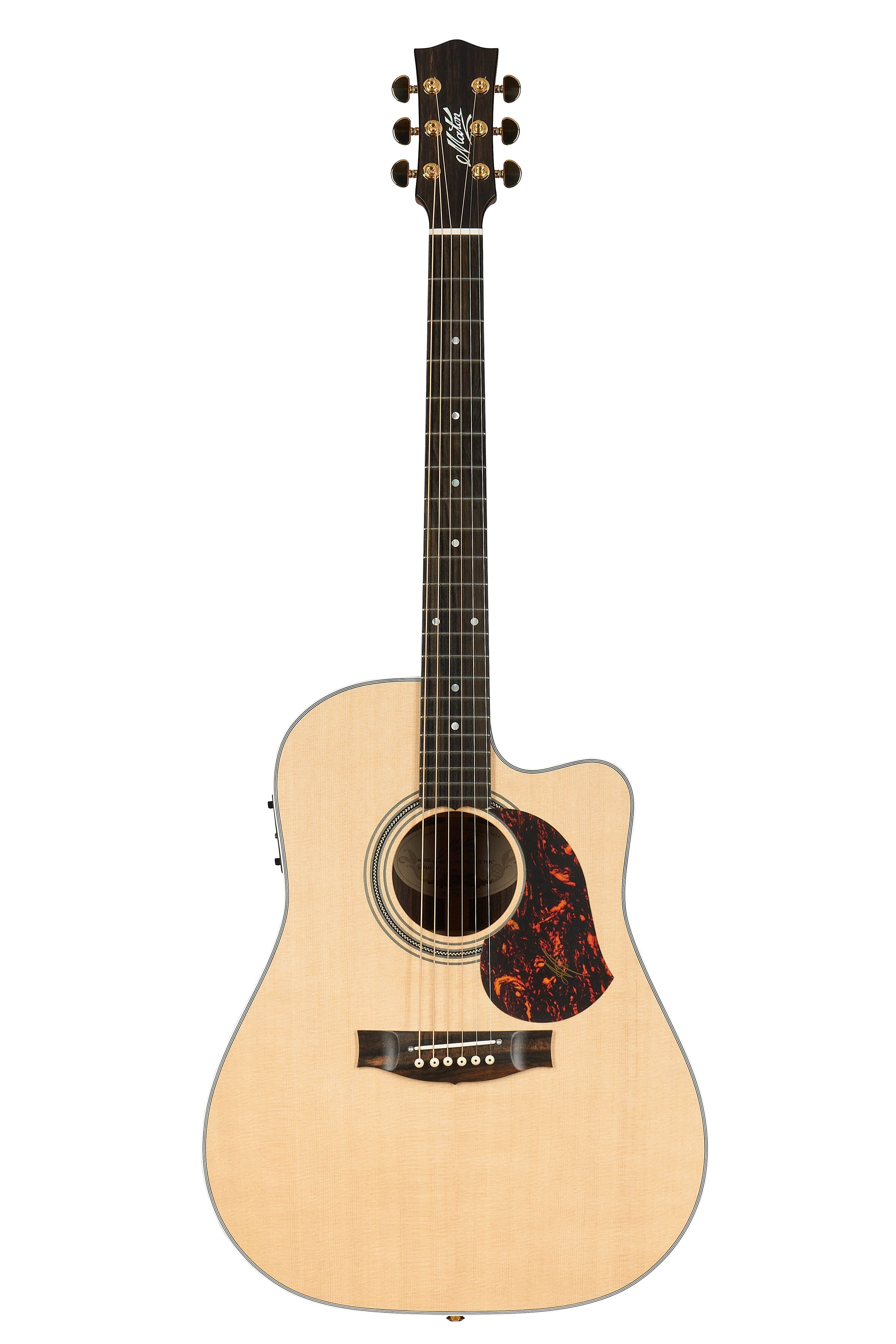 Maton ER90C Acoustic Electric Guitar w/Case - Natural Satin | Better Music