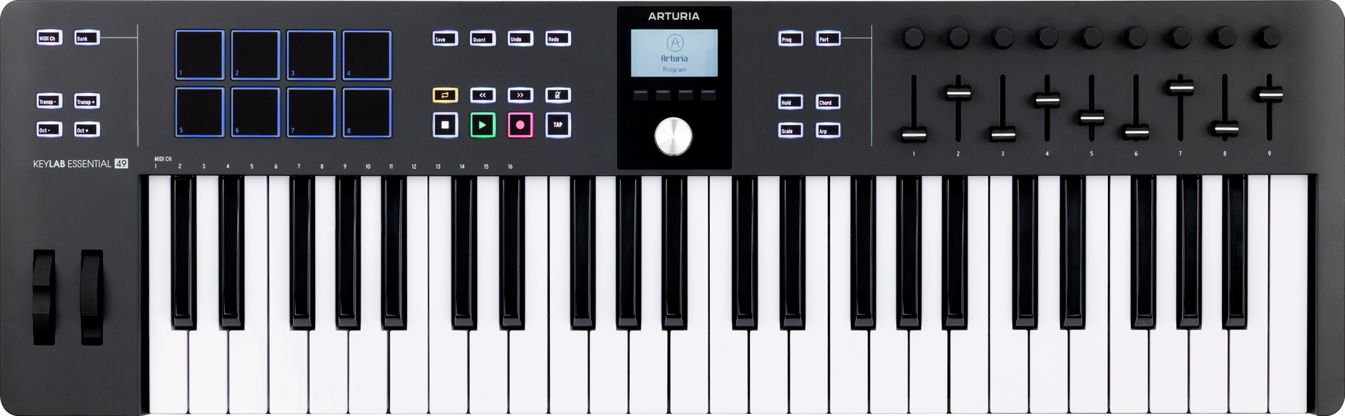 Arturia Keylab Essential 3 49 key controller - Black