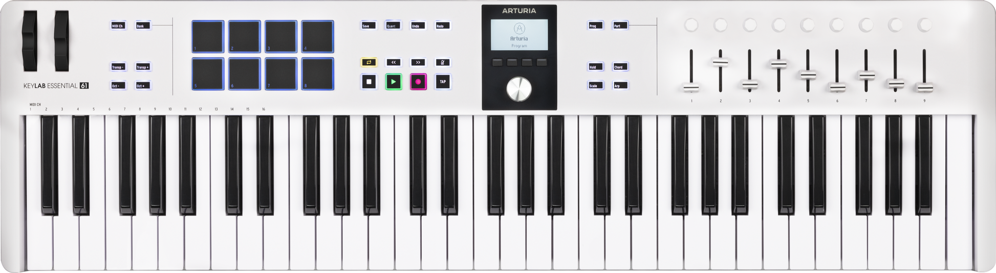 Arturia Keylab Essential 3 61 key controller - White