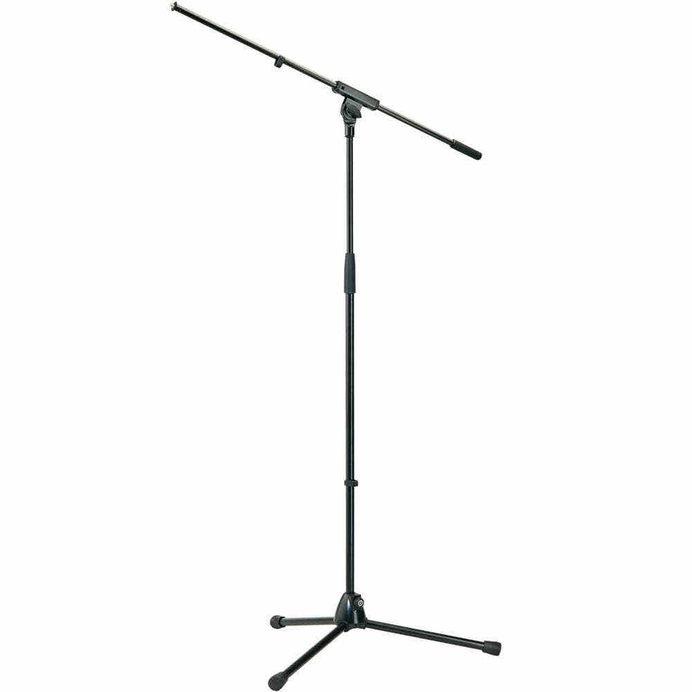 K&M Microphone Boom Stand - Black (210/6B)