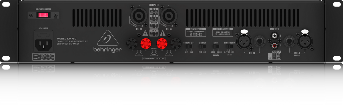 Behringer KM750 Power Amplifier