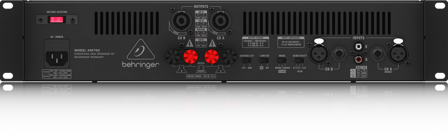 Behringer KM750 Power Amplifier