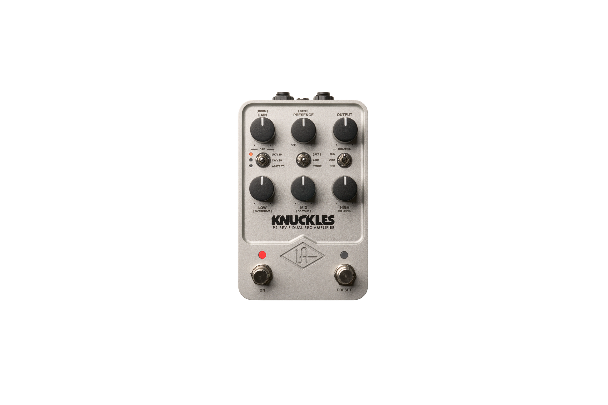 Universal Audio UAFX Knuckles '92 Rev F Dual Rec Amplifier Pedal