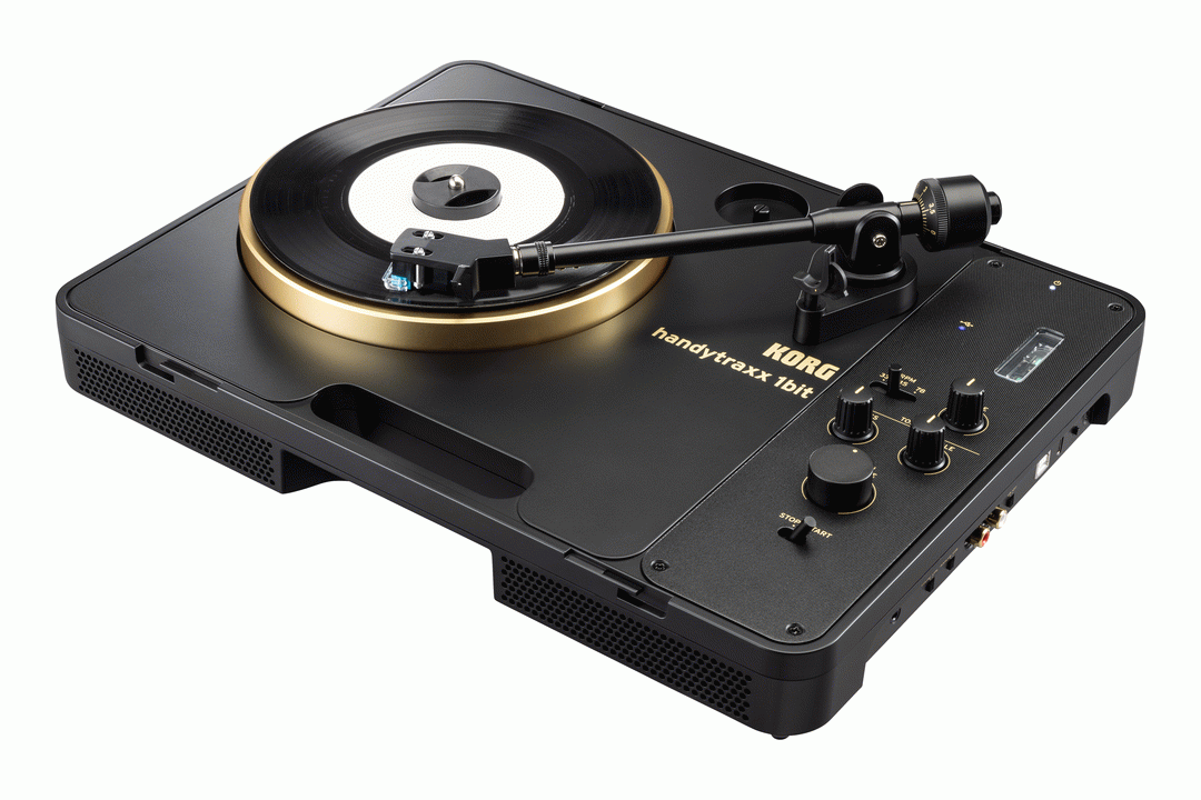 Korg handytraxx 1bit Portable Turntable