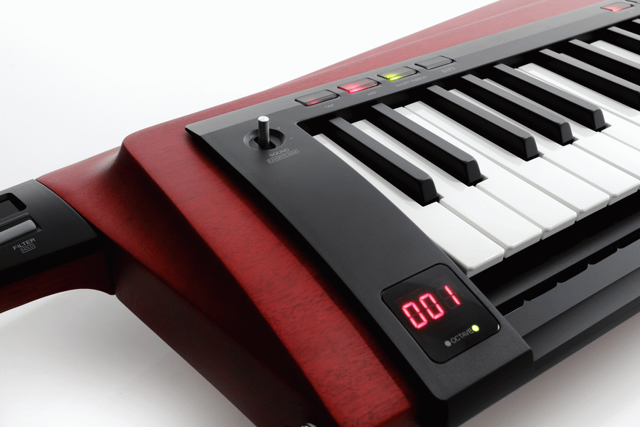 Korg 37-Note Keytar Synth - Red (RK-100S2)