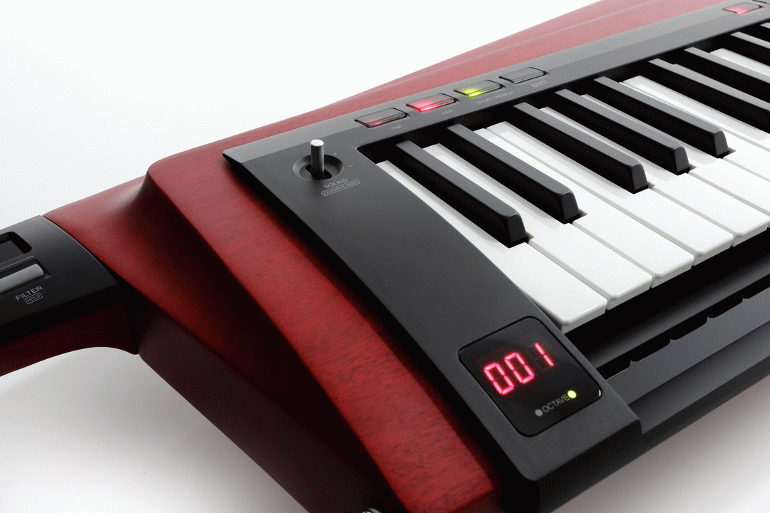Korg 37-Note Keytar Synth - Red (RK-100S2)
