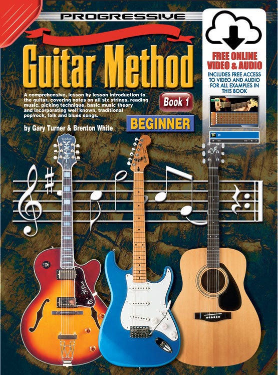 54048 Progressive Guitar Mth Bk 1 Online Media