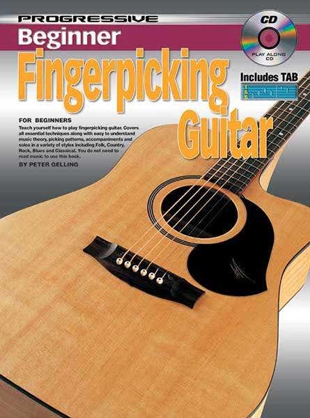 Progressive Beginner Fingerpicking Gtr Bk/Cd